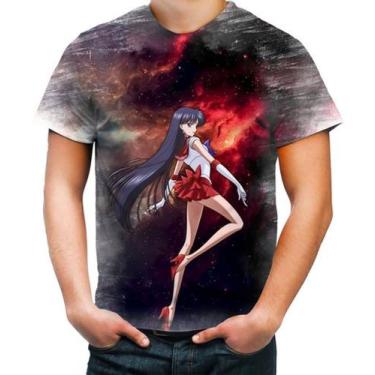 Imagem de Camiseta Camisa Rei Hino Sailor Mars Sailor Moon Art Hd 7 - Estilo Kra