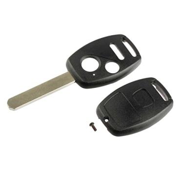 Imagem de Capa e almofada para controle remoto de entrada sem chave da Key Fob serve para Honda 2007-2008 Fit / 2005-2010 Odyssey / 2005-2008 Pilot / 2006-2014 Ridgeline