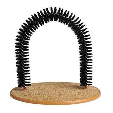 Imagem de sillervan arco gato, massageador para noivo, brinquedo, escovas para cães, arranhador gatos, brinquedos, cuidados com a pele, gato, escova brinquedo, controla a queda com almofada arranhões e erva gato, gatinho interativo, brinquedos gatinho Expedient