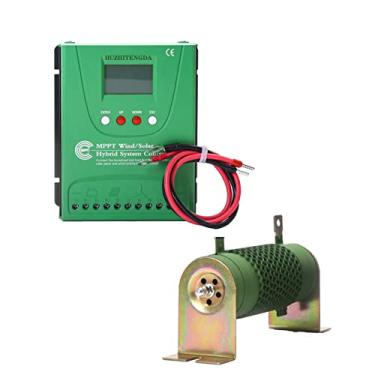 Imagem de 12V 24V 48V 2800W MPPT Hybrid Wind Charge Solar WiFi Booster Controller Regulador para LifePO4 Lítio Gel de chumbo ácido Bateria, verde,220v