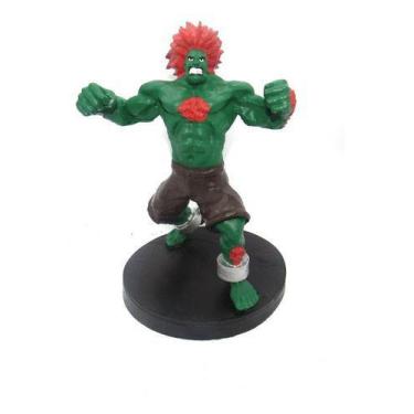 Guile Street Fighter Boneco Colecionável Resina