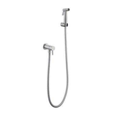 Imagem de Ducha Higiênica Aço Inox Escovado com Registro Nox15 Doan