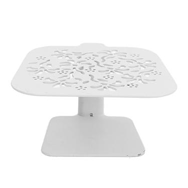 Imagem de Suporte para Balança para Máquina de café, Suporte para Pesagem de café Em Aço Inoxidável de Altura Ajustável para Máquina de café (Flores de cerejeira brancas)