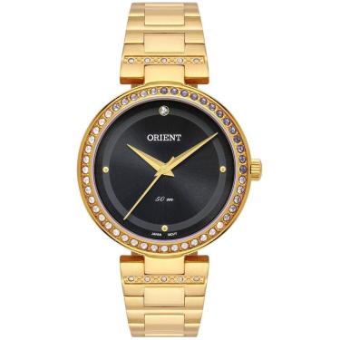 Imagem de Relógio Orient Feminino Eternal Fgss0205 P1Kx Dourado Preto
