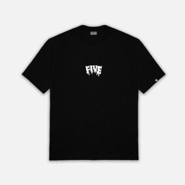 Imagem de Camiseta Fivebucks Melted - Preto