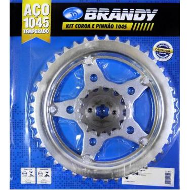 Imagem de Kit Relação Honda CBX 200 Strada Brandy - Sem Corrente