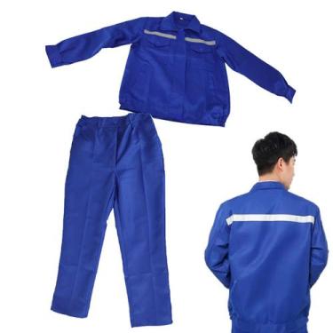 Imagem de Conjunto Uniforme Profissional EPI Equipamento Trabalho Segurança Faix