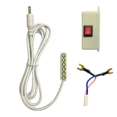 Imagem de Luminária Com 6 Luzes de Leds Bivolt Com Imã Para Máquina De Costura -