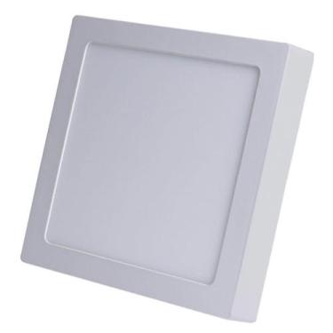 Imagem de Plafon de led Quadrado Sobrepor 24w 30x30 - Lumanti, 6500K