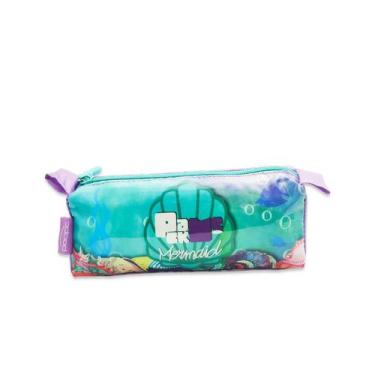 Imagem de Estojo Escolar Fundo Do Mar Sereia Infantil - Pacific