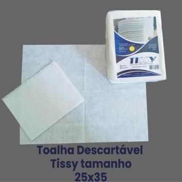 Imagem de TOALHAS DESCARTAVEIS ALTA QUALIDADE TISSY 25x35 300 UNIDADES