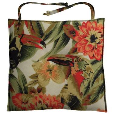 Imagem de Almofada Para Cadeira 40x40cm Moond Firenze - FASTLAR, *Verde