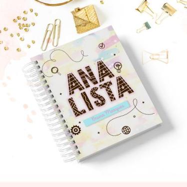 Imagem de Cadernos profissões personalizados Analista - Cantinho da Festa
