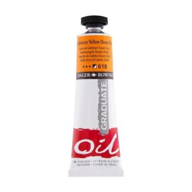 Imagem de Tinta Óleo Graduate 38ml Amarelo Cadm Es. 618 Daler Rowney - DALER & R
