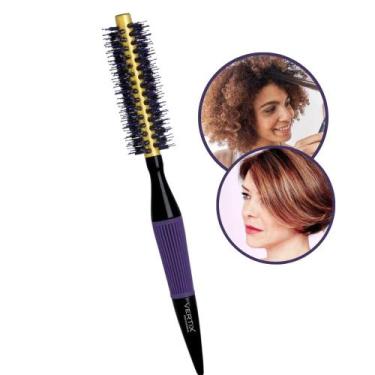 Imagem de Escova de Cabelo Aluminum Pro Térmica Profissional para Alisar Cabelos