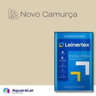 Imagem de Evolution Acrílico Leinertex Fosco 18L, NOVO CAMURÇA