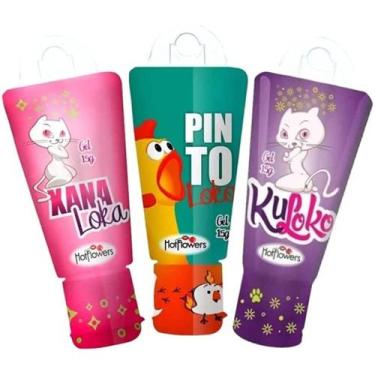 Imagem de Kit Gel Lubrificante Xanaloka + *uloko + Pintoloko - Empoderadas