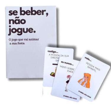 Imagem de Se Beber, Não Jogue  Jogo Base 130 cartas, perfeito para noite de jogo