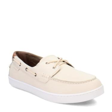 Imagem de Cole Haan Mocassim masculino Nantucket, Whitecap cinza nobuck/branco óptico, 41