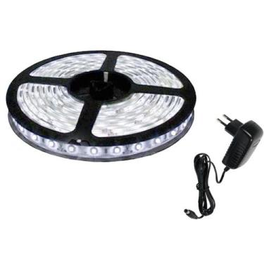 Imagem de Fita Led Branco Frio 5050 com fonte 5mts - Woodglass