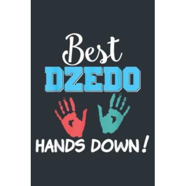 Imagem de Best Dzedo Hands Down Dad Grandpa Father Day Lovely: Study Notebook, 6 x 9 inches, 120 pages