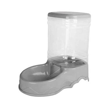Imagem de Gralara Alimentador Automático para Animais de Estimação Dispensador de água Prato de Alimentação para Cães Pequenos Médios Grandes Filhotes de Estimação, Comedouro