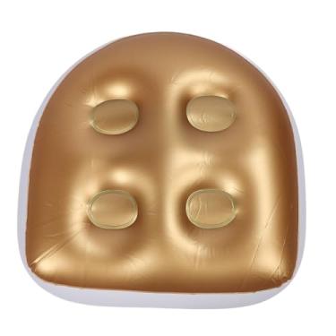Imagem de Travesseiro Inflável para Banheira de Hidromassagem, Cadeira Inflável Ajustável para Banheira de Hidromassagem, Travesseiro de Encosto para Banheira de Dupla Finalidade, (Ouro)
