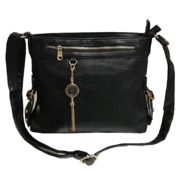 Imagem de Bolsa Feminina Media De Ombro Transversal Luxo com divisória - Fany, P