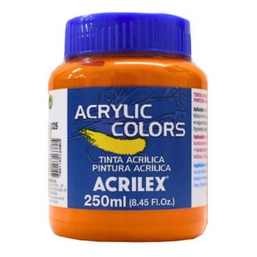 Imagem de Tinta Acrylic Colors 250ml G1 325-laranja Acrilex, 325 - LARANJA DE CA