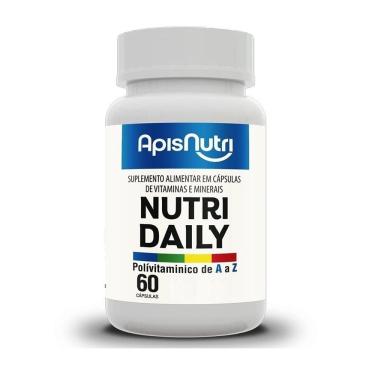Imagem de Nutri Daily Polivitamínico A-Z - 610mg (60 caps) - Apisnutri