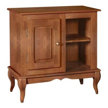 Imagem de Gabinete para Banheiro 1 Porta 2 Nichos e Pés Luiz XV Dália 3051 Linz 