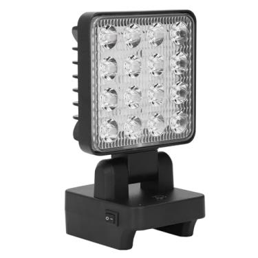 Imagem de Lâmpada LED Com Alimentação de Bateria, Versátil LED Sem Fio Use Gancho para Construção para Canteiros de Obras