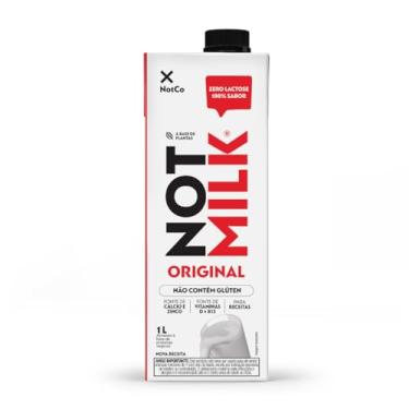 Imagem de Bebida Vegetal NotCo NotMilk Original 1L, Feito com Ingredientes 100% Vegetais, Sabor Leite Integral, Sem Lactose, Sem Glúten, Ideal para Receitas, Plant-Based, Vegano, Vegetariano.