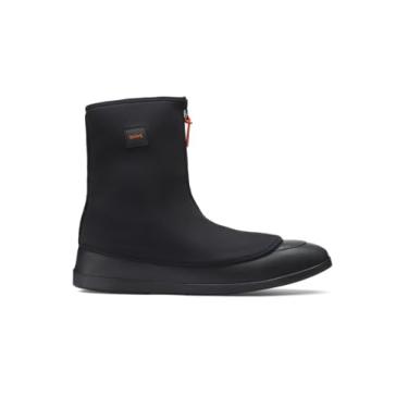 Imagem de SWIMS Capas de sapato masculinas, impermeáveis e reutilizáveis, botas protetoras de inverno, sapatos de galochas de mafiosos para caminhadas ao ar livre, Preto, Medium