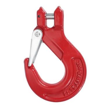 Imagem de PATIKIL Gancho de elevação, gancho de guindaste de abertura grande, rolamento de carga forte, gancho de estilingue de aço de liga de 2.000 kg para levantamento de fábrica de engenharia de construção