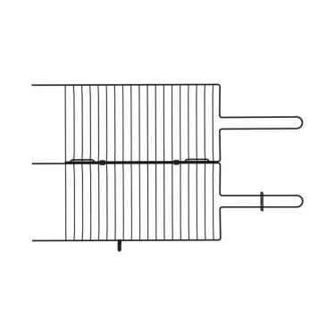 Imagem de Grelha Tramontina Churrasco Black Carbono Nitrocarbonetado