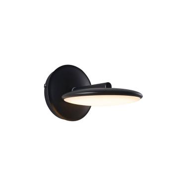 Imagem de Arandela Nordecor Pyana 10w Led Bivolt Preto 3000k Luz Amarela 2856