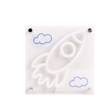 Imagem de Luminaria Acrilico Foguete