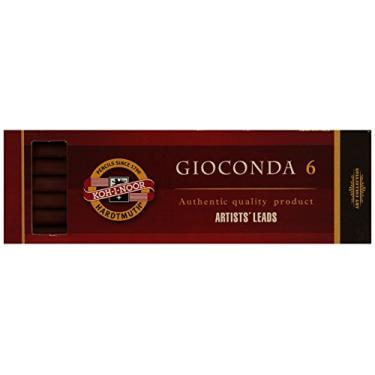 Imagem de Koh-I-Noor Giz de desenho para lapiseira de 5,6 mm de diâmetro 120 mm - marrom