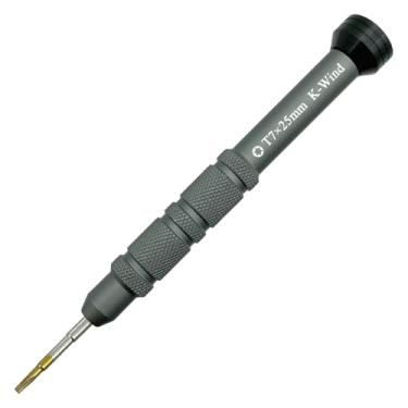 Imagem de Chave de fenda Torx T7, chave de fenda pequena compatível com brinquedo, computador, telefone, manutenção de dispositivos eletrônicos, magnética, leve, aço S2, tampa de giro suave, aderência