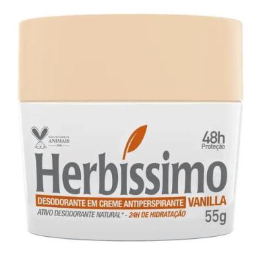 Imagem de Desodorante Antitranspirante Creme Vanilla Herbissimo 55g