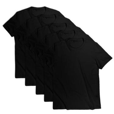 Imagem de Kit 5 Camisetas Lisas Básicas Cores Estampa - Diversas, Lote 2, GG