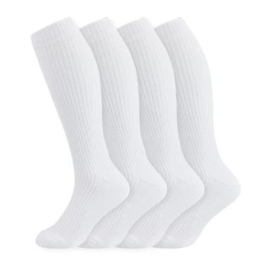 Imagem de Meias de compressão +MD 15-20mmHg para mulheres e homens (4 pares)