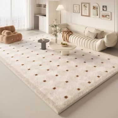 Imagem de Tapetes grandes para quarto, macios e fofos, para estudo, estilo moderno, para decoração de sala de estar, grossos, para vestiário (200x250 cm/A)