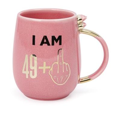 Imagem de Hendson Presentes de aniversário de 50 anos para mulheres - Ideias engraçadas de presente de aniversário de 50 anos para esposa, mãe, filha, irmã, tia, melhores amigas, melhores amigas, colegas de