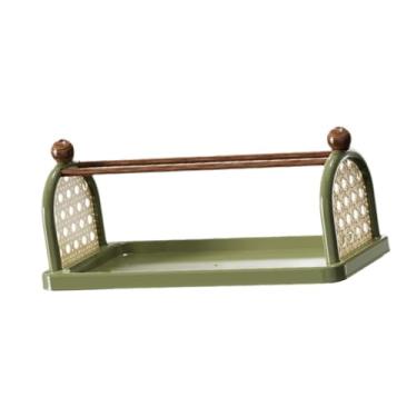 Imagem de Ｂｅｓｇａ Suporte para Canecas de Café, Porta-copos, Porta-canecas, Suporte para Presentes, Decoração, Banheiro, Organizador de Cosméticos para Mesa, Café, Escr, Verde 1 Camada, Tamanho real