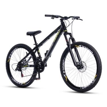 Imagem de Bicicleta Vikingx Tuff 30 Aro 26 21v Shimano Freio A Disco Suspensão Dianteira Alumínio Preto 13
