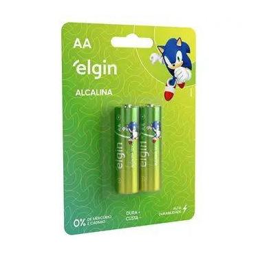 Imagem de Pilha Elgin AA Alcalina Blister com 2 unidades, 2 unidades