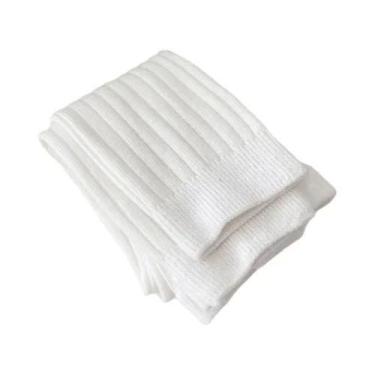 Imagem de Meias De Algodão Para Meninas, Ajuste Slim, Meia-Calça Tricotada Para 
