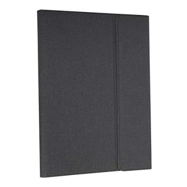 Imagem de Prettyia Capa de teclado sem fio Bluetooth destacável capa protetora com suporte de lápis, despertar automática inteligente para iPad 10,2 polegadas Pro 10,5 polegadas Air 3 2019/2020 - Nenhuma retroiluminação